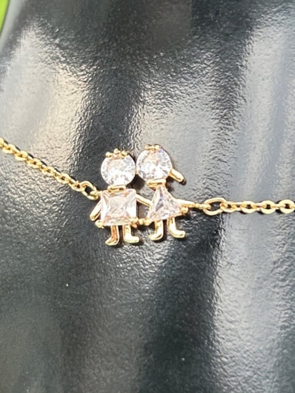New boy & girl gold bracelet